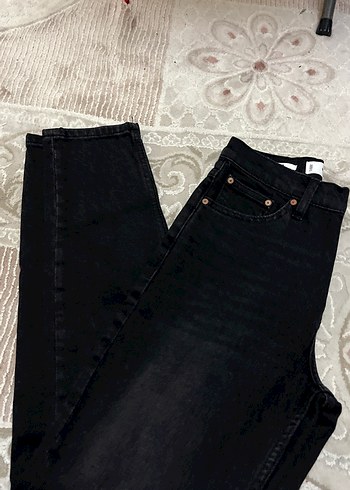 Mango Siyah Denim Jean