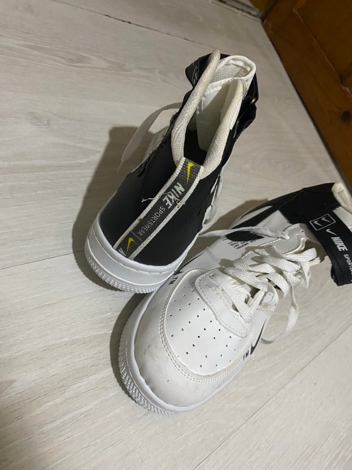 Nike Siyah Beyaz Erkek Spor Ayakkabı - Görsel 3