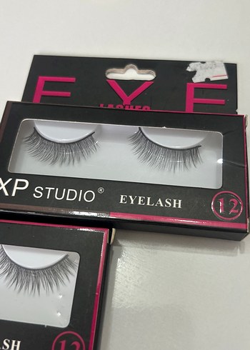 XP Studio Renkli Takma Kirpik Seti iki adet fiyatıdır - Görsel 3