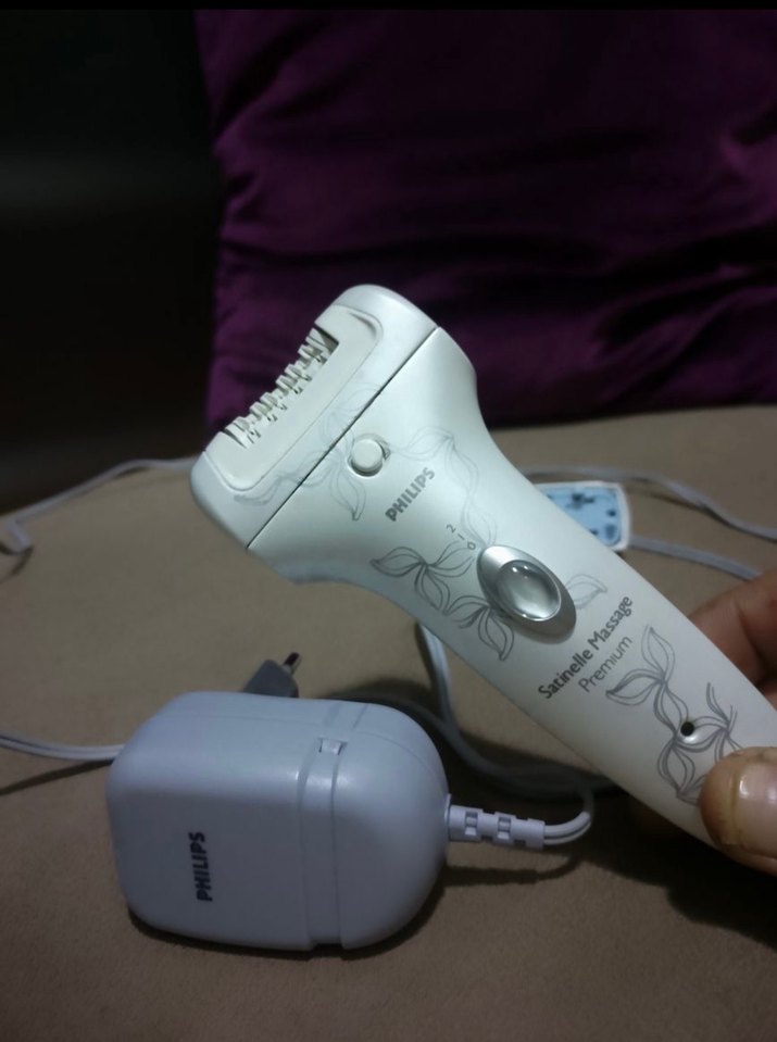 Philips Beyaz Gri Epilatör - Görsel 2