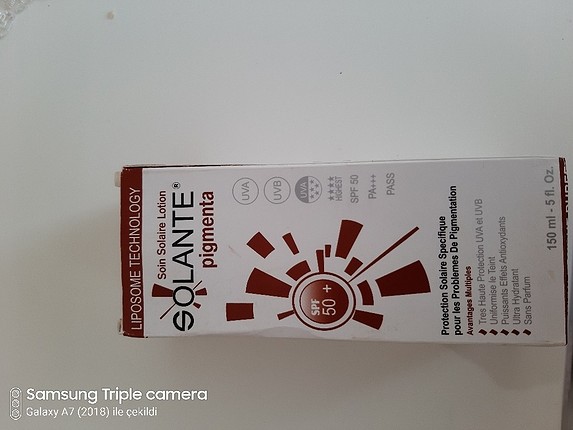 solante güneş kremi