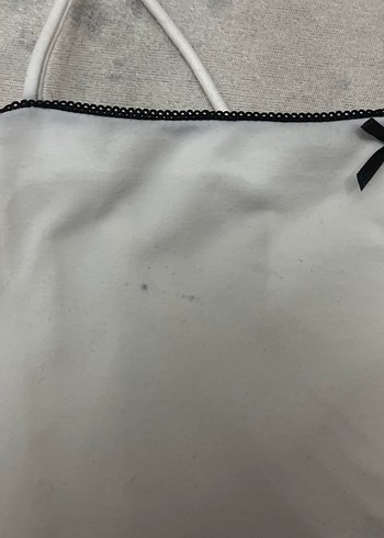 Beyaz Straplez Kadın Atlet - Görsel 2