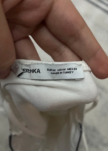 Beyaz Straplez Kadın Atlet - Görsel 4