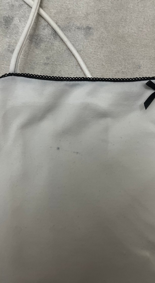 Beyaz Straplez Kadın Atlet - Görsel 2