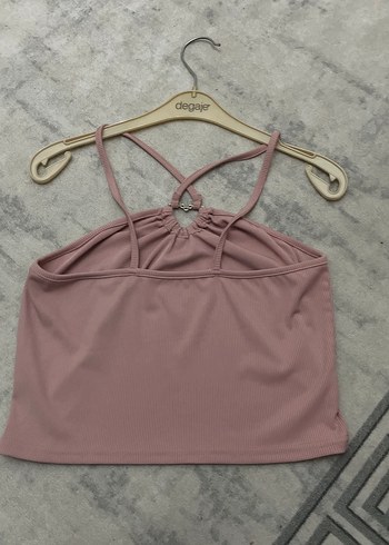 Pembe Mini Askılı Kadın Atlet - Görsel 2