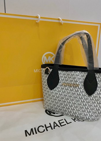 Michael Kors Beyaz Baskılı Kadın Çanta
