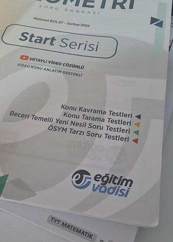 TYT-AYT Geometri Soru Bankası Start Serisi Cevaplar İşaretli