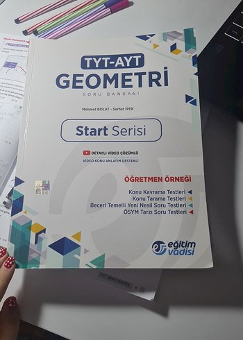 TYT-AYT Geometri Soru Bankası Start Serisi Cevaplar İşaretli