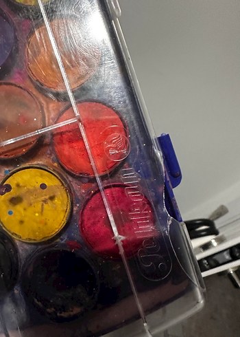 Çok Renkli Koyu Suluboya Boya Seti 2 set büyük boy - Görsel 6