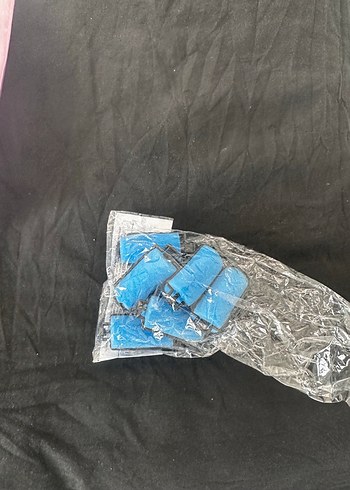 Pembe Saten Kadın saç sosisi ve bigudisi - Görsel 3