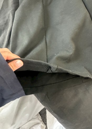 Siyah Pilili Midi Mini Etek - Görsel 4