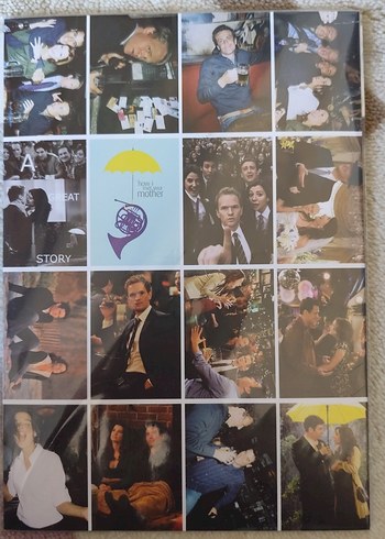 How I Met Your Mother duvar poster seti