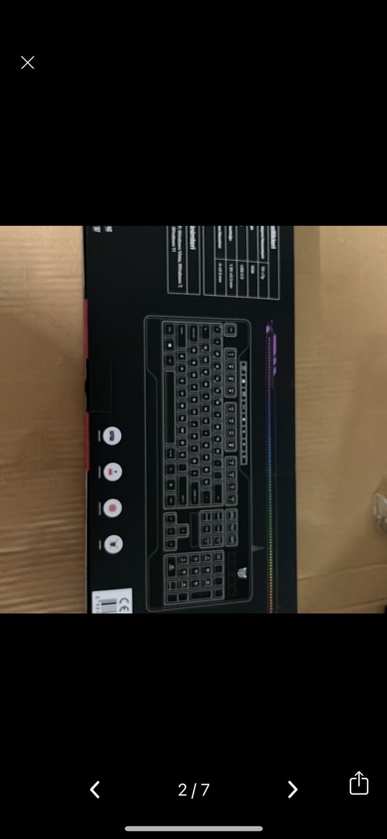 RGB Çok Renkli Mekanik Klavye - Görsel 2