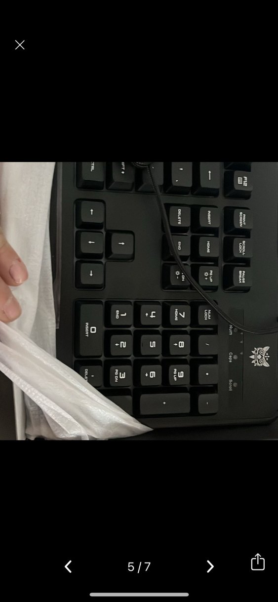 RGB Çok Renkli Mekanik Klavye - Görsel 5