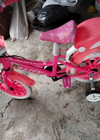 Renkli Pembe Çocuk Üç Tekerlekli Bisiklet - Görsel 4