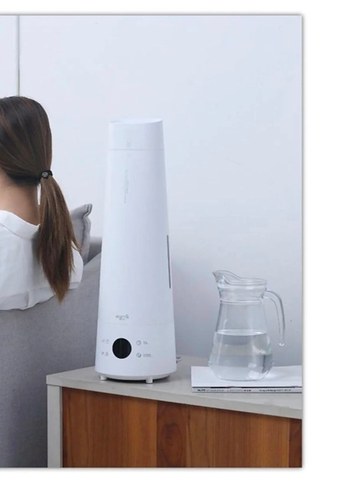 Uzaktan Kumandalı Beyaz Hava Temizleyici ve Nemlendirici - Görsel 2