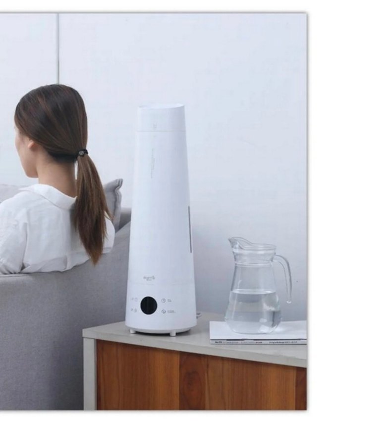 Uzaktan Kumandalı Beyaz Hava Temizleyici ve Nemlendirici - Görsel 2