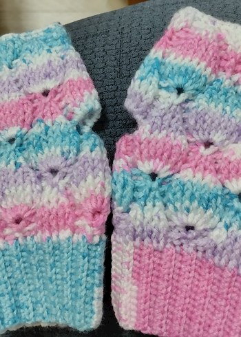 Renkli Bohem Kadın Eldiveni - Görsel 2