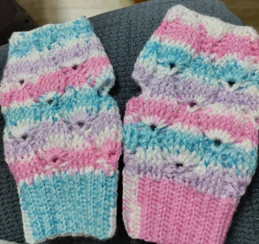 Renkli Bohem Kadın Eldiveni - Görsel 2