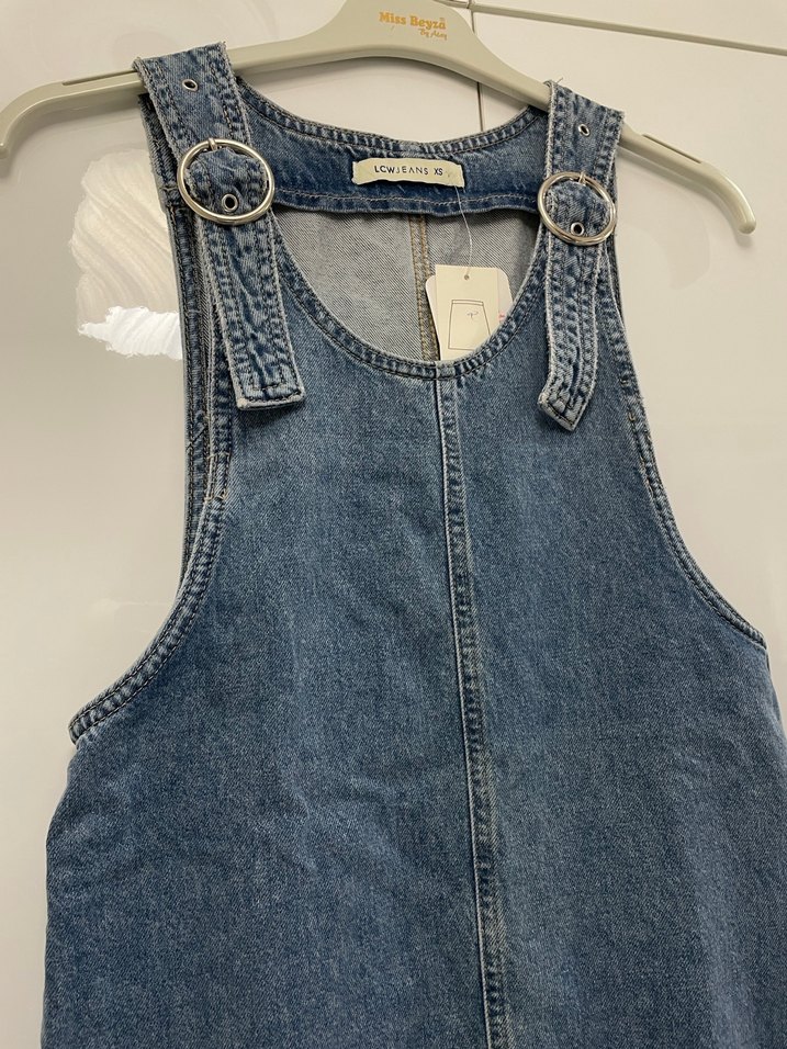 Kadın kot elbise - Görsel 3