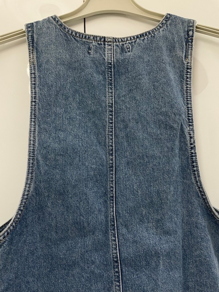 Kadın kot elbise - Görsel 4