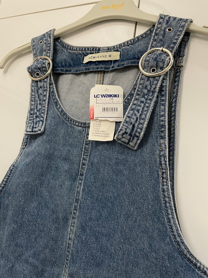 Kadın kot elbise - Görsel 2