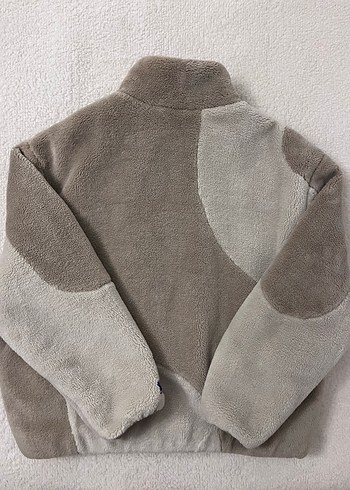 Zara Bej Peluş Erkek Mont - Görsel 6