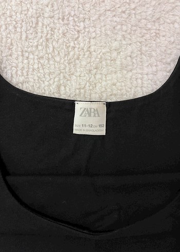 Zara Siyah Çocuk Crop - Görsel 3