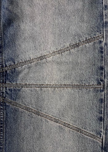 Bershka Kadın Baggy Kot Pantolon - Görsel 3