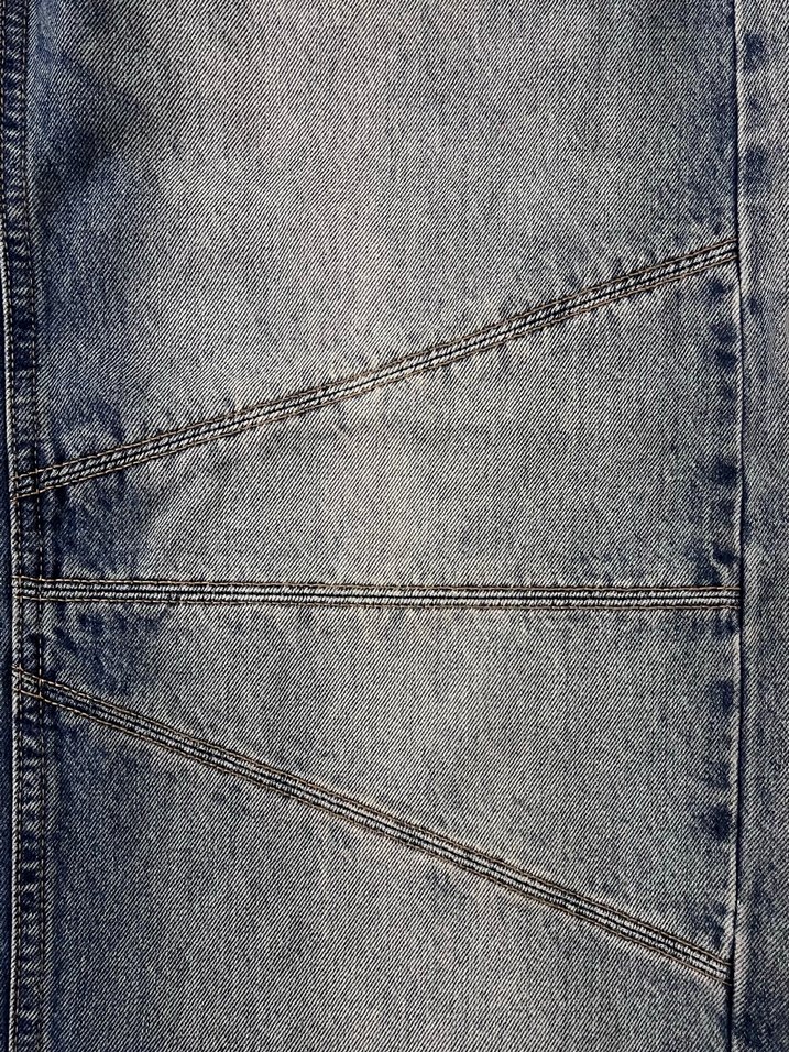 Bershka Kadın Baggy Kot Pantolon - Görsel 3