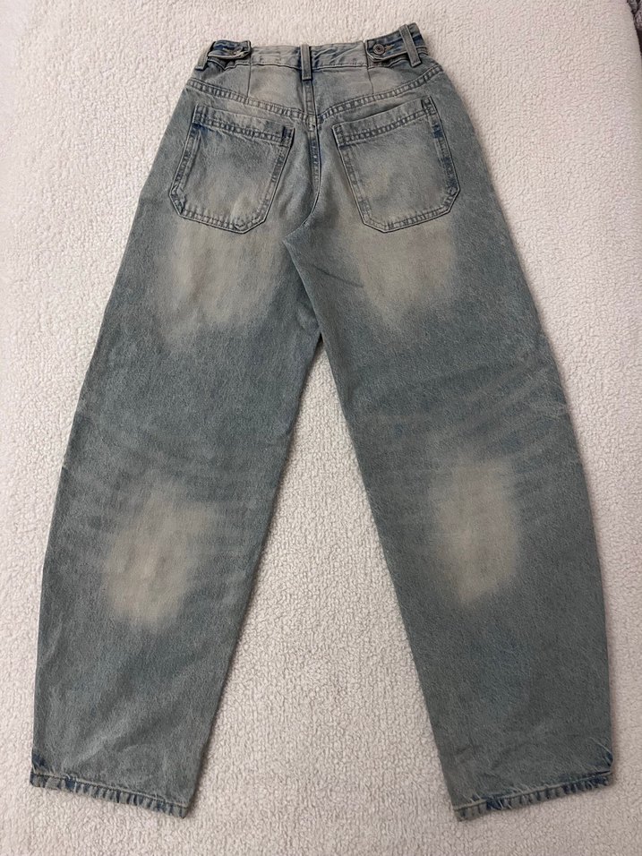 Bershka Kadın Baggy Pantolon - Görsel 5