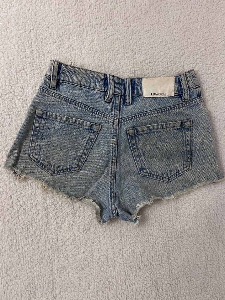 Stradivarius Kadın Mini Şort - Görsel 4