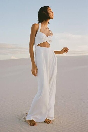 xs Beden Zara Keten Tulum