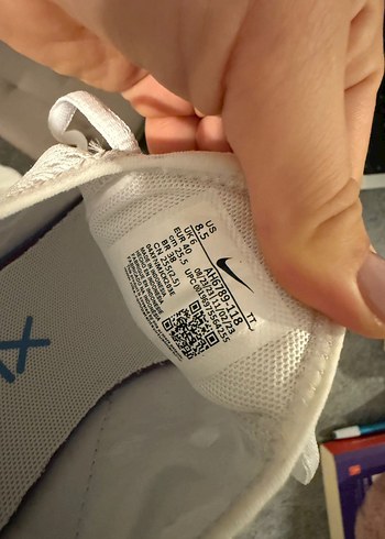 39 Beden Nike Air Max 270 Beyaz Mavi Kadın Spor Ayakkabı