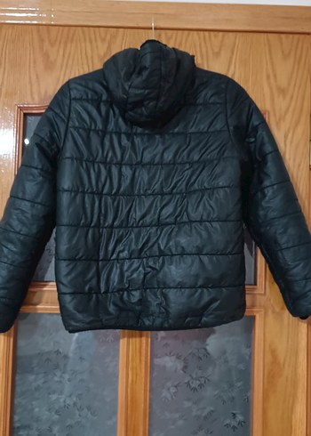 Erkek Siyah Kapitone Kışlık Mont - Görsel 2