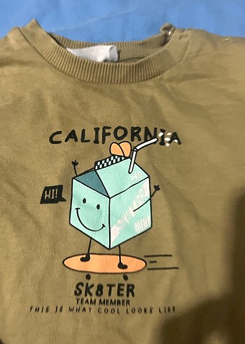 Erkek Çocuk Renkli Baskılı Sweatshirt toplu - Görsel 2