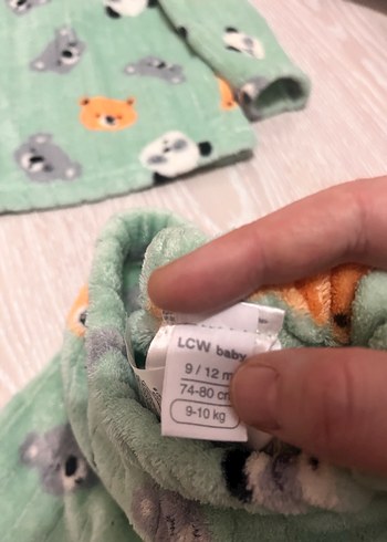 Kız Çocuk Peluş Desenli Pijama Takımı - Görsel 3