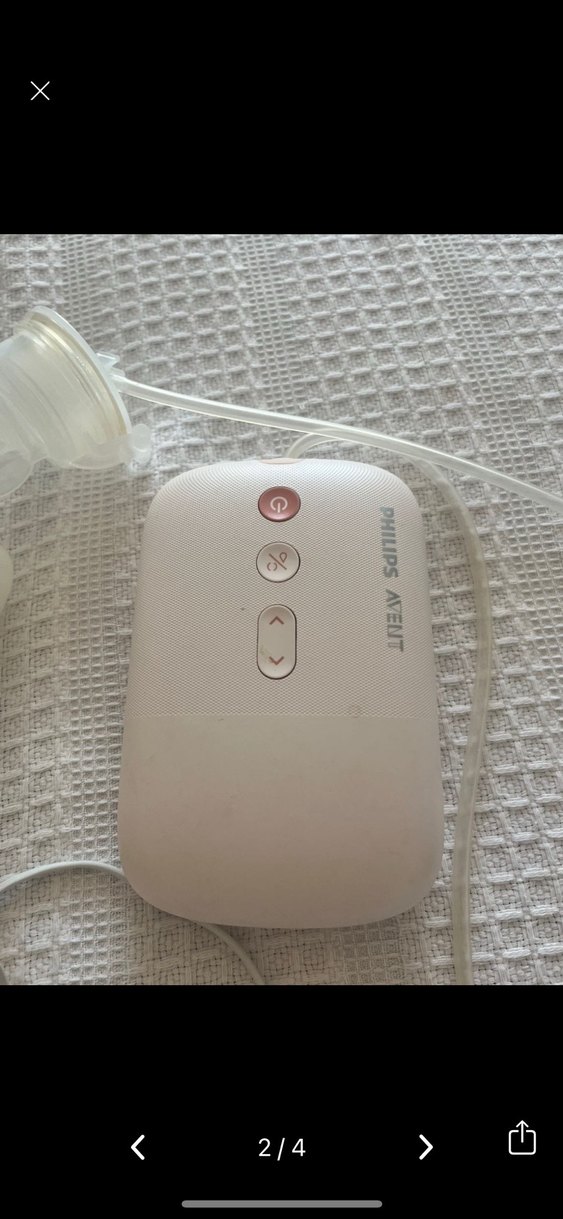 Beyaz Elektrikli Göğüs Pompası Seti - Görsel 2