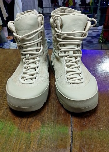 Bej Erkek Street Style Bot - Görsel 2