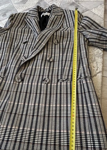 İpekyol Gri Kareli Kadın Blazer - Görsel 5