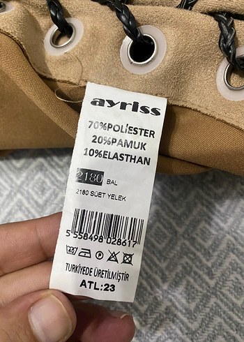 m Beden Süet Bej Bohem Uzun Yelek
