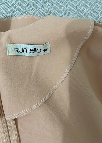 42 Beden Uzun Kollu Bej Kadın Tunik