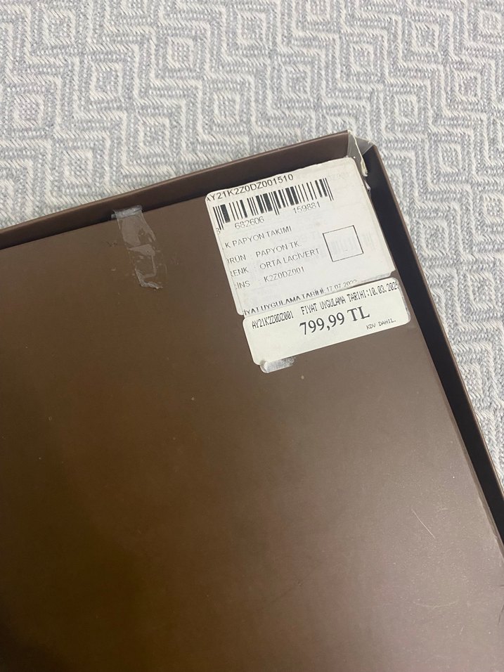 Kiğılı Klasik Papyon Seti - Görsel 3