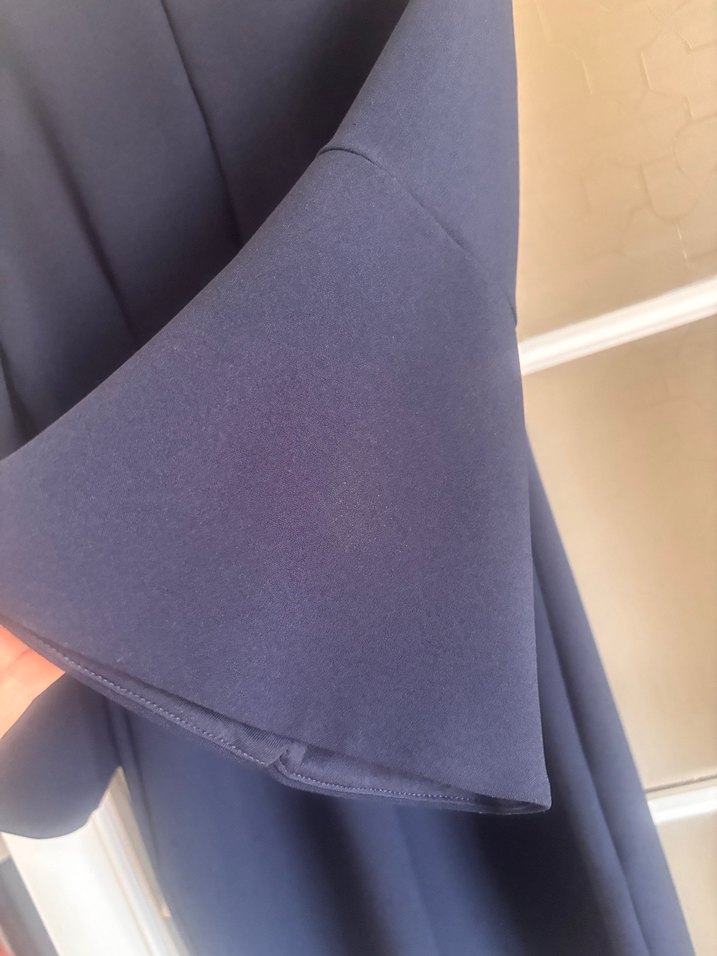 Lacivert chila marka  Elbise - Görsel 4