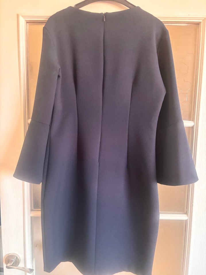 Lacivert chila marka  Elbise - Görsel 2