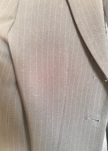 Düğmeli füme Kadın Ofis Takımı - Görsel 4