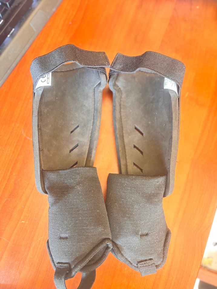 Siyah Biker Dizlikler Velcro Bantlı - Görsel 3