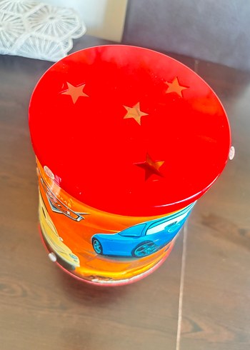 Renkli Kırmızı Oyuncak Araba Lambası - Görsel 3