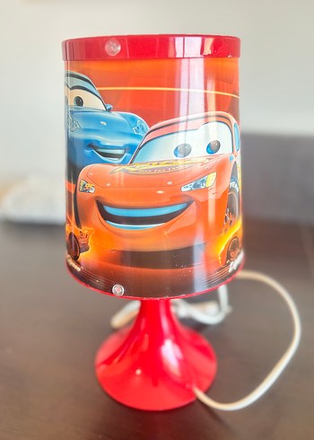 Renkli Kırmızı Oyuncak Araba Lambası - Görsel 2