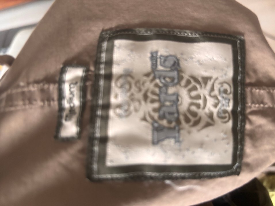 Açık kahve  Düğmeli Kadın Keten Ceket - Görsel 3